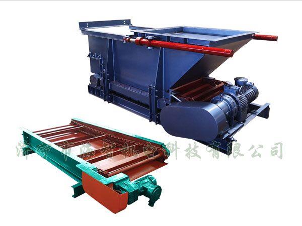 鏈板式給料機包括電控系統(tǒng)，電控系統(tǒng)包括就地控制系統(tǒng)和/或遠程控制系統(tǒng)